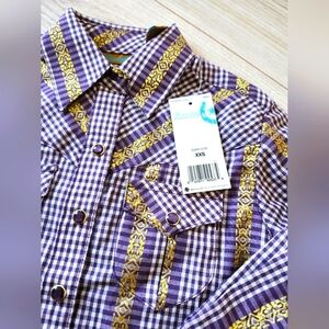 Toddler Wrangler Western Snap Shirt